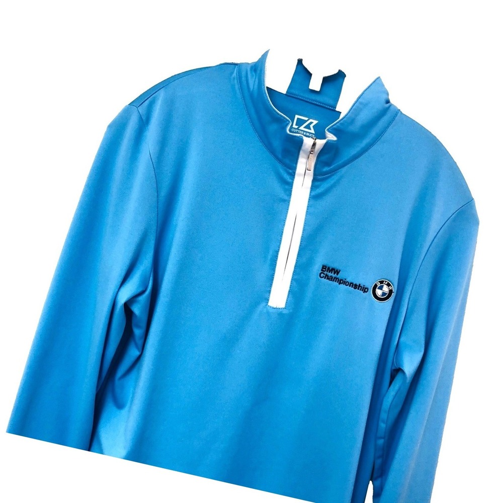BMW Championship Performance Shirt Womens S PGA Golf 1/4 Zip Embroider Active‎